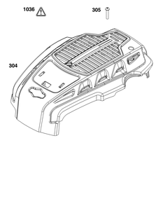 Blower Housing Diagram and Parts List for 123P02-0056-H5 100000 - 19Z999 Briggs and Stratton Engine